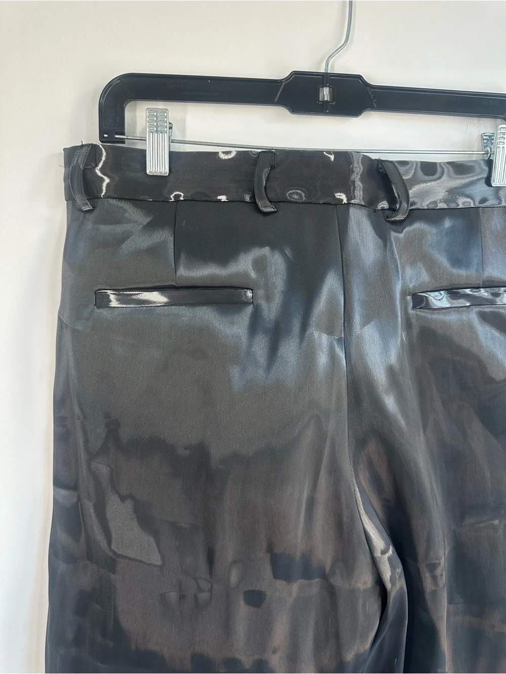 Heliot Emil Reflective Technical Trousers Pants Gray Black Size 50